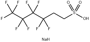 Sodium 1H,1H,2H,2H-Perfluorohexane Sulfonate (50μg/mL in Methanol) Struktur