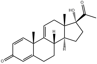 氟米龍雜質(zhì), 30934-01-1, 結(jié)構(gòu)式