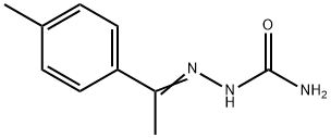 2-(1-(p-Tolyl)ethylidene)hydrazinecarboxamide Struktur