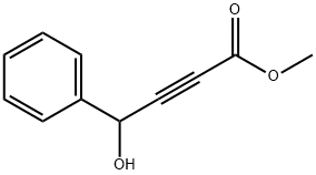 2-Butynoic acid, 4-hydroxy-4-phenyl-, methyl ester Struktur