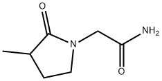 2-(3-methyl-2-oxopyrrolidin-1-yl)acetamide Struktur