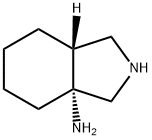 Isoindoline, 3a-aminohexahydro-, trans- (8CI) Struktur