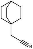 2-(1-bicyclo[2.2.2]octanyl)acetonitrile Struktur