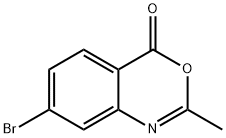 4H-3,1-Benzoxazin-4-one, 7-bromo-2-methyl- Struktur