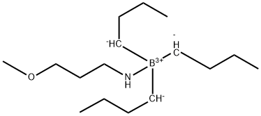 TRI-N-BUTYLBORANE-3-METHOXYPROPYLAMINE COMPLEX (TNBB-MOPA) Struktur