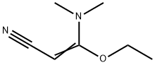 3-Dimethylamino-3-ethoxyacrylonitril Struktur