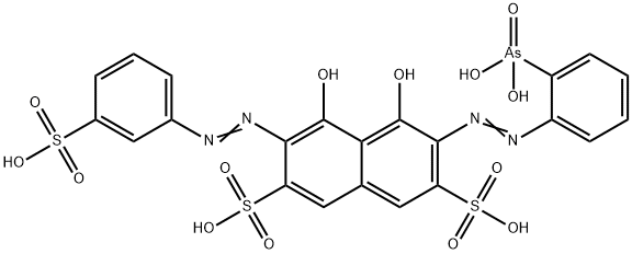 偶氮胂M 結(jié)構(gòu)式