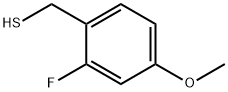 Benzenemethanethiol, 2-fluoro-4-methoxy- Struktur