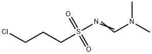 3-Chloro-N-[(dimethylamino)methylene]-1-propanesulfonamide Struktur