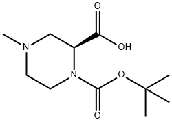 (S)-1-(tert-butoxycarbonyl)-4-methylpiperazine-2-carboxylic acid