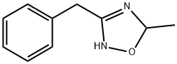 3-Benzyl-5-methyl-4,5-dihydro-1,2,4-oxadiazole Struktur