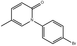 4-Bromo Pirfenidone Struktur