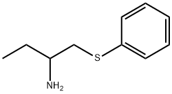 [(2-aminobutyl)sulfanyl]benzene Struktur