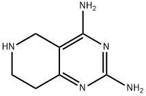 5,6,7,8-tetrahydro-pyrido[4,3-d]pyrimidine-2,4-diamine Hydrochloride Struktur