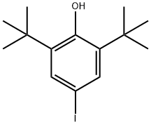 Phenol, 2,6-bis(1,1-dimethylethyl)-4-iodo- Struktur