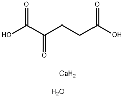 Calcium alpha-ketoglutarate Monohydrate Struktur