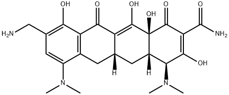 9-(AMinoMethyl)Minocycline Struktur