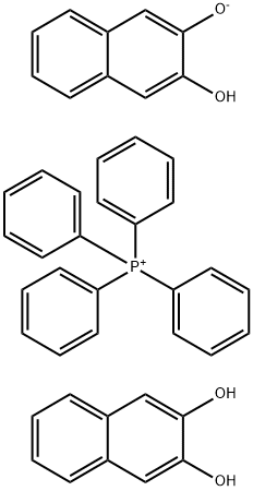 Tetraphenylphosphonium 2,3- dihydroxynaphthalene addtives Struktur