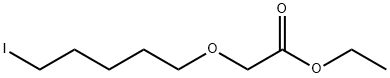 Ethyl (5-iodopentoxy)acetate Struktur