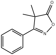 5(4H)-Isoxazolone, 4,4-dimethyl-3-phenyl- Struktur