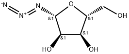 Β-D-RIBOFURANOSYL-1-AZIDE, 51970-31-1, 結(jié)構(gòu)式