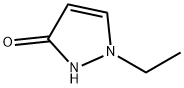 3H-Pyrazol-3-one, 1-ethyl-1,2-dihydro- Struktur