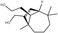 Secolongifolenediol Struktur