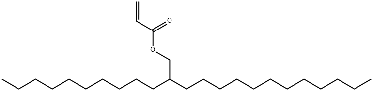 2-Propenoic acid, 2-decyltetradecyl ester Struktur