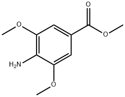 methyl 4-amino-3,5-dimethoxybenzoate Struktur