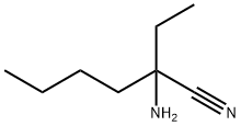 Hexanenitrile, 2-amino-2-ethyl- Struktur