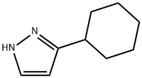 5-Cyclohexyl-1H-pyrazole, 60061-66-7, 結(jié)構(gòu)式