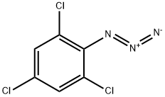 2-azido-1,3,5-trichlorobenzene Struktur