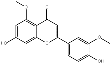 5,3'-di-O-methylluteolin Struktur