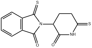 3,6'-Dithiothalidomide Struktur