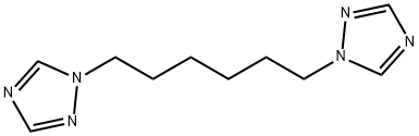 4H-1,2,4-Triazole, 4,4'-(1,6-hexanediyl)bis- Struktur