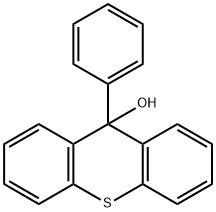 9H-Thioxanthen-9-ol, 9-phenyl- Struktur