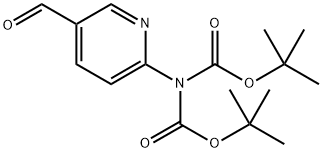 二(叔丁基)-5-甲?；拎?2-基酰亞胺二碳酸酯, 666721-10-4, 結構式