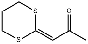 2-Propanone, 1-(1,3-dithian-2-ylidene)- Struktur