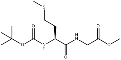 Glycine, N-[(1,1-dimethylethoxy)carbonyl]-L-methionyl-, methyl ester