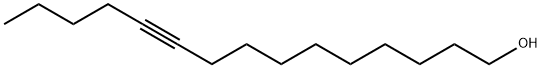 10-十五炔-1-醇 結(jié)構(gòu)式