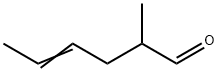 4-Hexenal, 2-methyl- Struktur