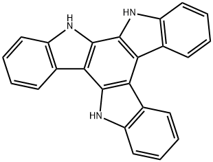 5H-Diindolo[3,2-a:2',3'-c]carbazole, 6,11-dihydro- Struktur