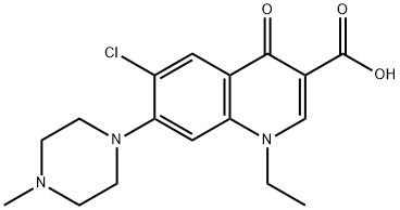 培氟沙星雜質(zhì)1 結(jié)構(gòu)式