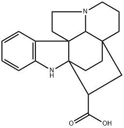 kopsininic acid Struktur