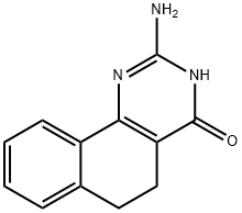 Benzo[h]quinazolin-4(3H)-one, 2-amino-5,6-dihydro- Struktur