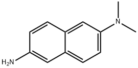 2,6-Naphthalenediamine, N2,N2-dimethyl- Struktur