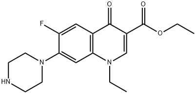 Norfloxacin Ethyl Ester Struktur