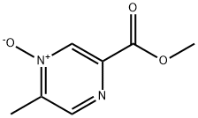 2-Pyrazinecarboxylic acid, 5-methyl-, methyl ester, 4-oxide