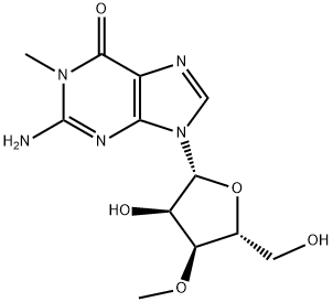 1,2'-O-Dimethyl guanosine Struktur