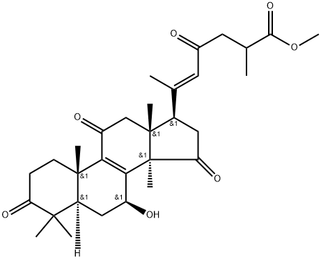 Methyl ganoderenate D Struktur